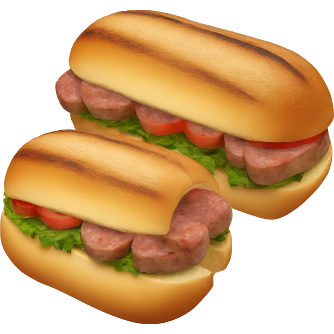 single choripan with pebre from chile. Just the bread with the sausage and toppings emoji