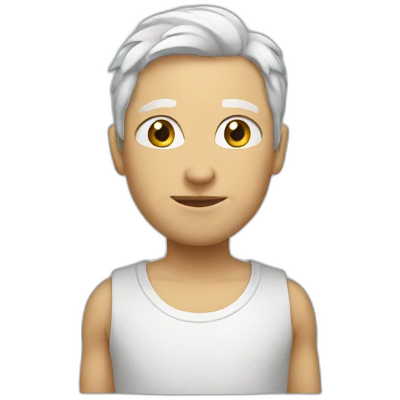 white emoji