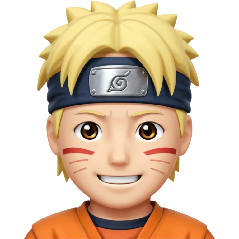 naruto says dattebayo emoji