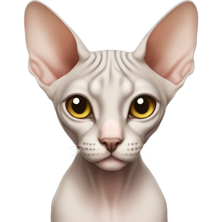 Sphynx cat emoji