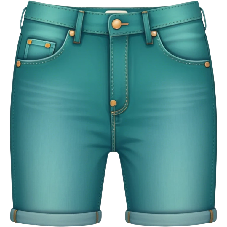 Teal jeans emoji