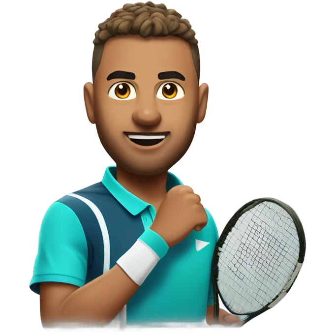 Nick kygios playing tennis emoji