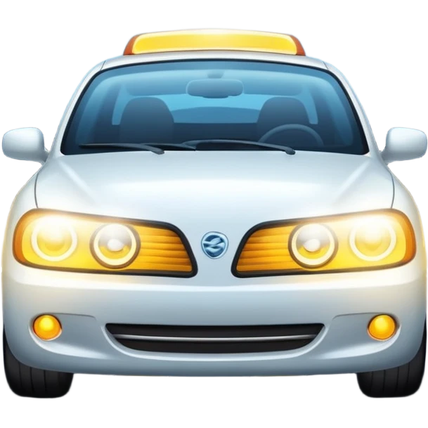 car lights emoji