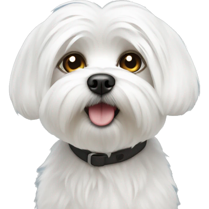 Two maltese emoji