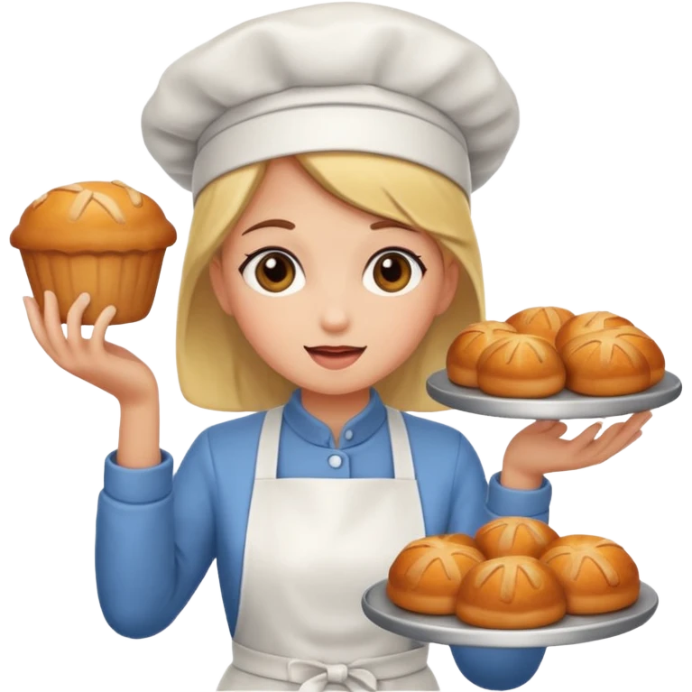 Bakery girl emoji