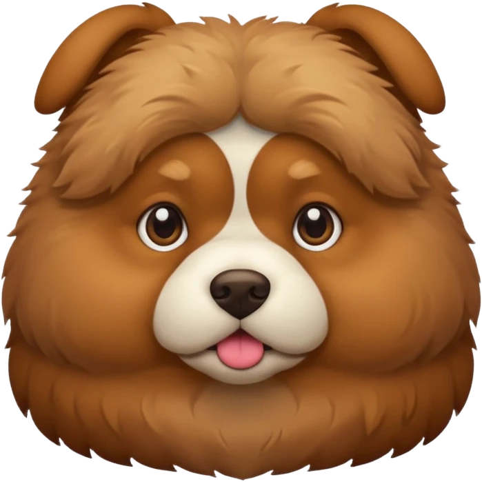 Fat. Dog emoji