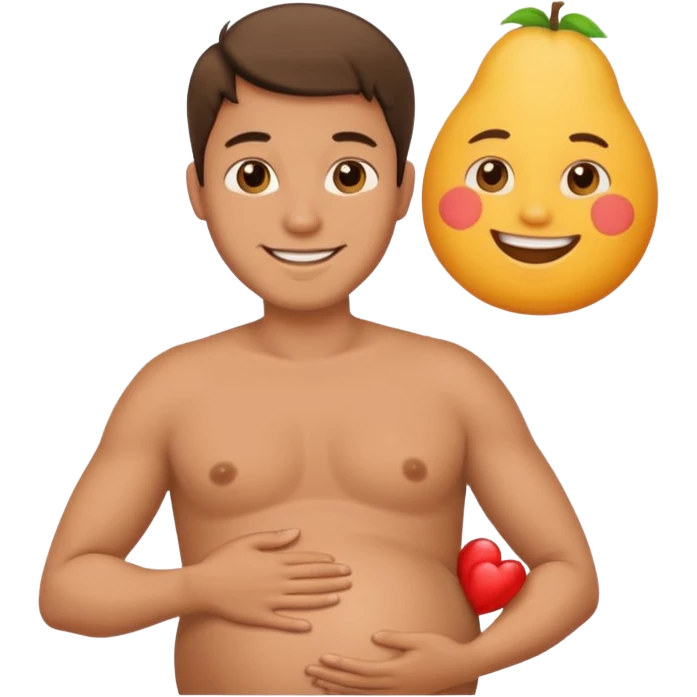 pregnant man emoji