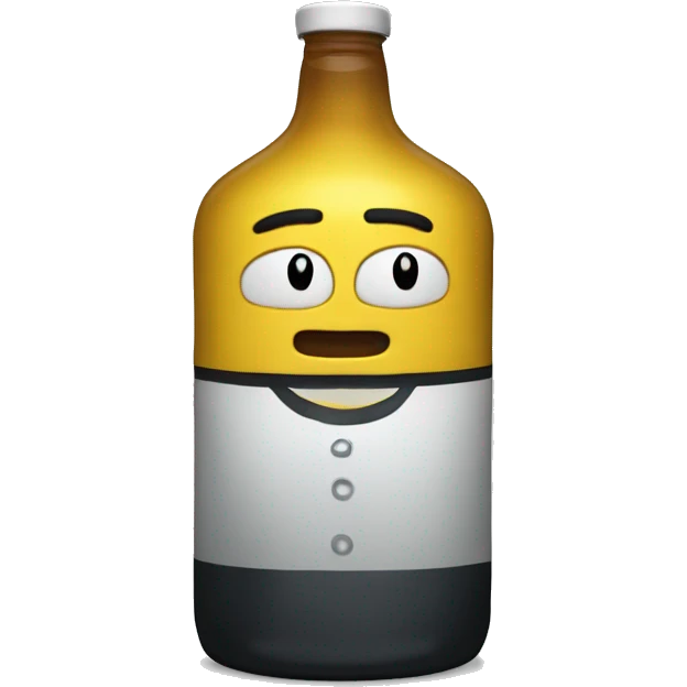 Stanley white waterbottler emoji