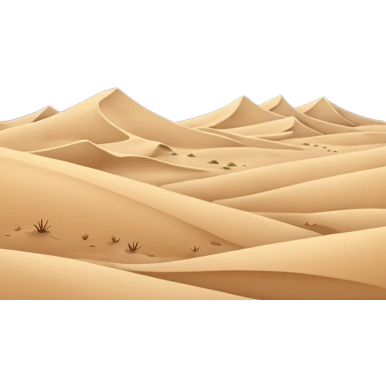 Desert at night  emoji
