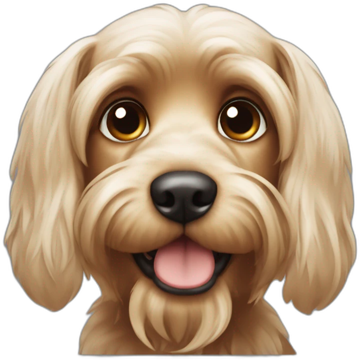 dog yorkshire floppy ears emoji