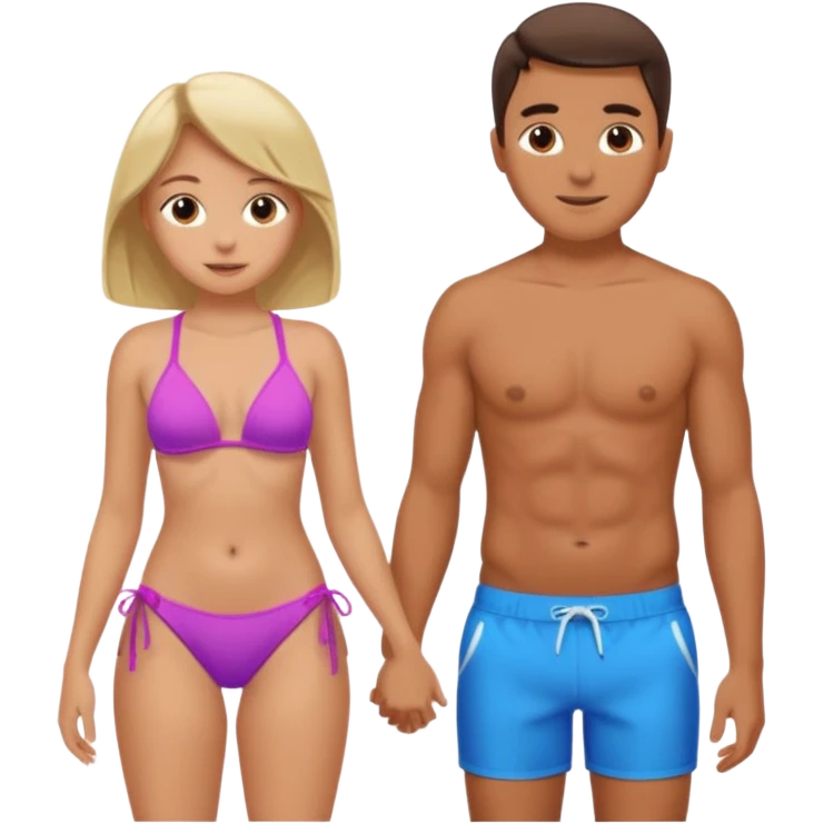 A guy holding a girl on her ass emoji