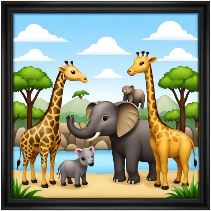 Zoo, emoji
