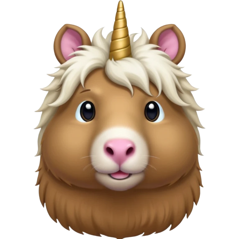 capybara unicorn hybrid emoji