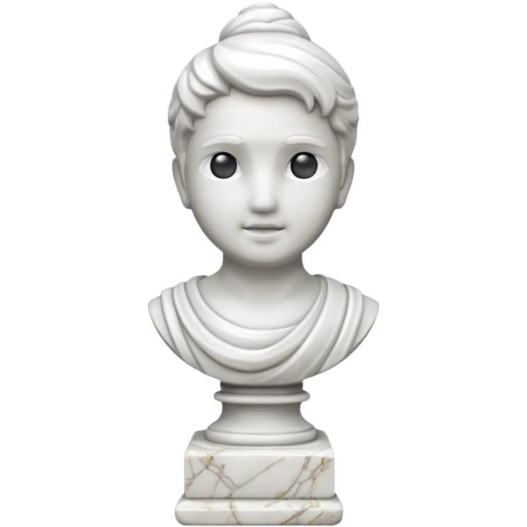 a statue  emoji