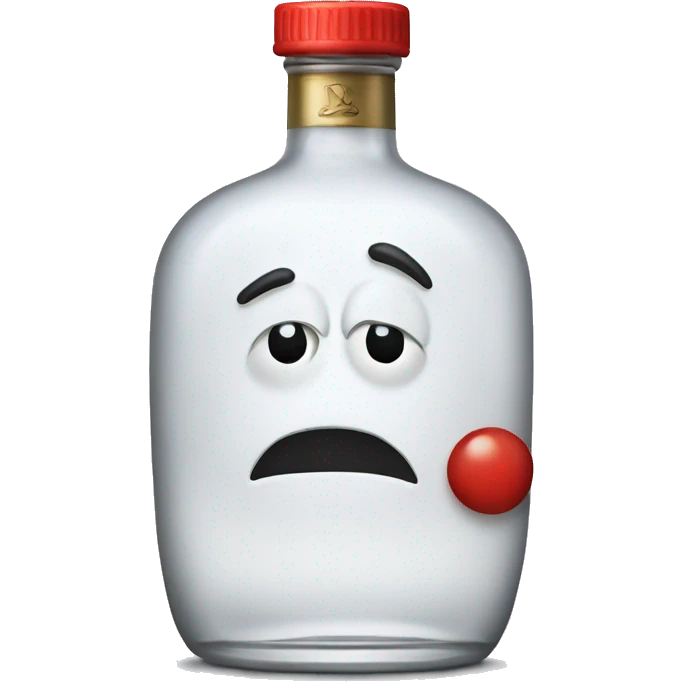 Real looking vodka  emoji