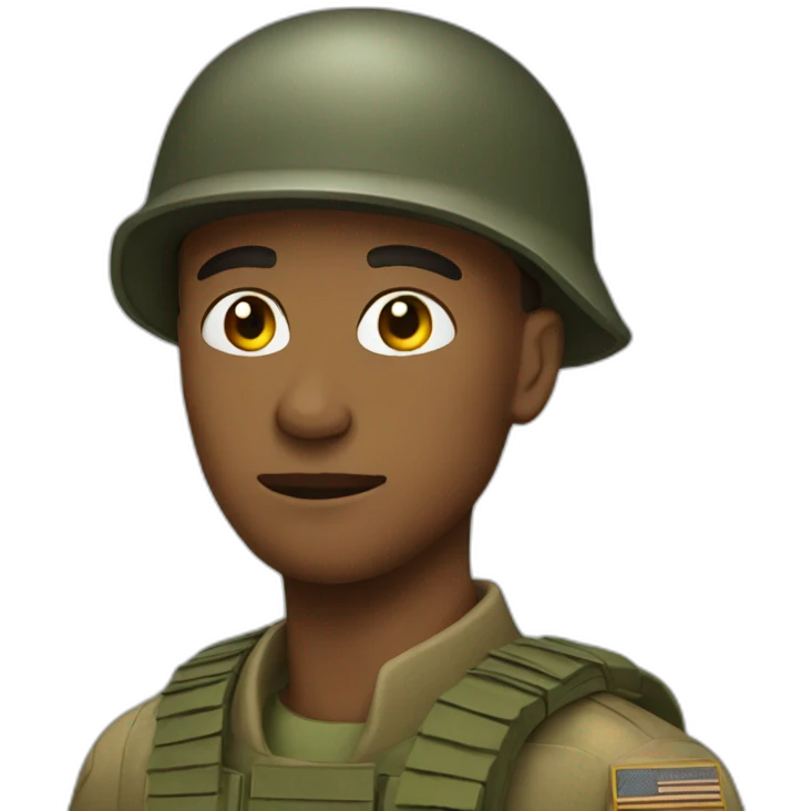 soldier emoji