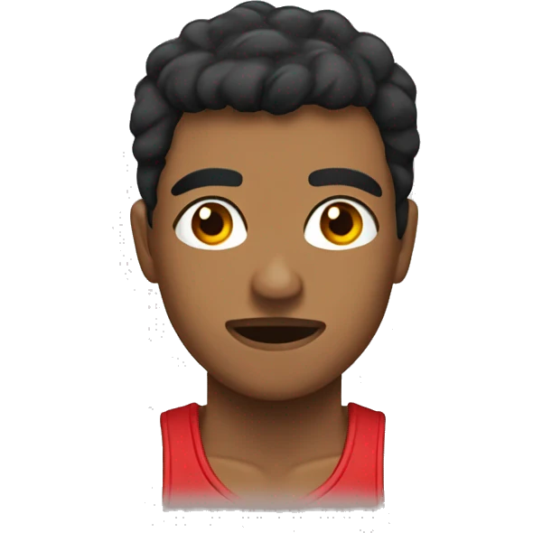 boxeadora peliroja emoji
