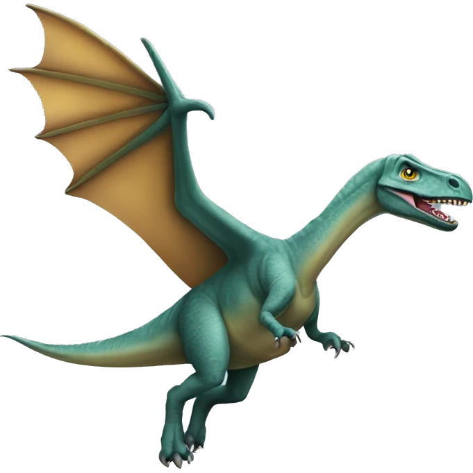 mesadactylus flying dinosaur emoji