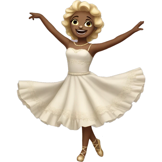 Dancing doll emoji