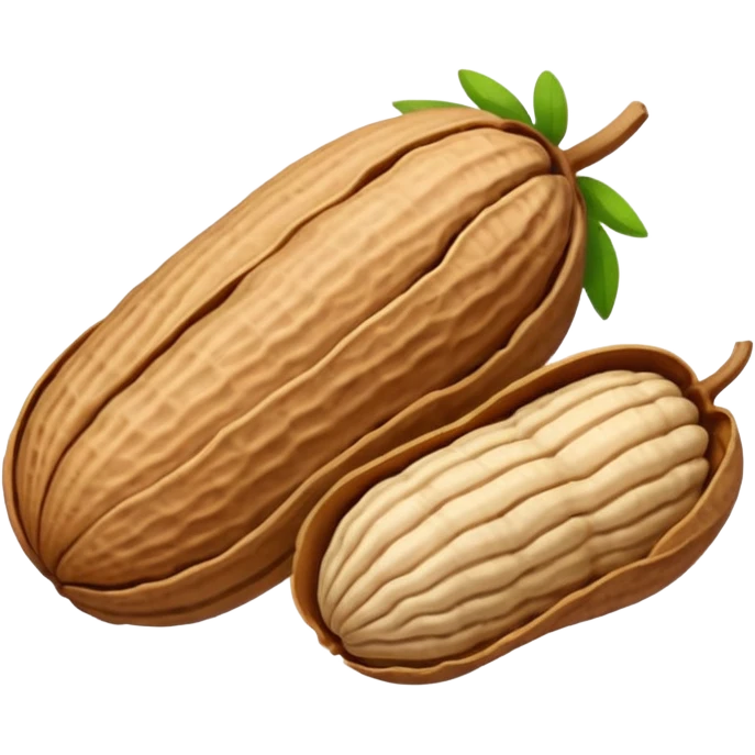 groundnut with shall emoji