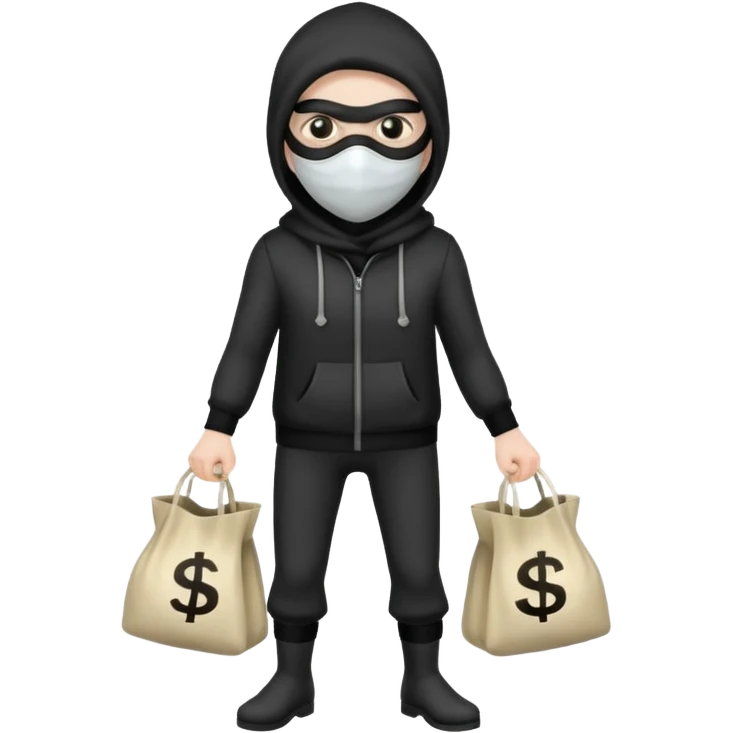 Thief full body emoji