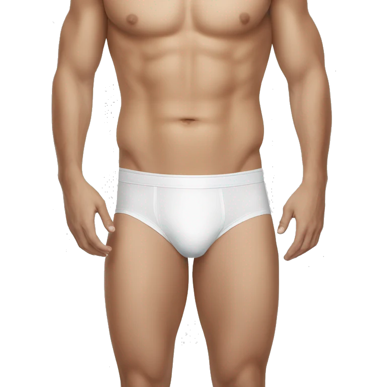 Full White Briefs emoji