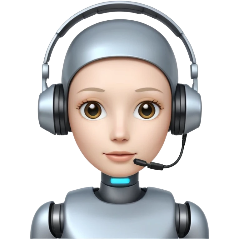 robot gift with an ai worker emoji