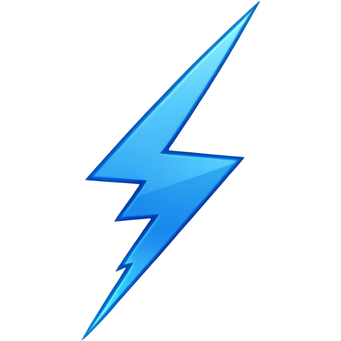 Lightning bolt emoji