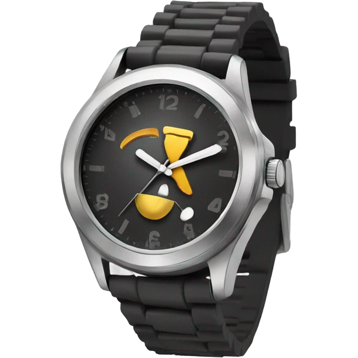 Stylish watch emoji
