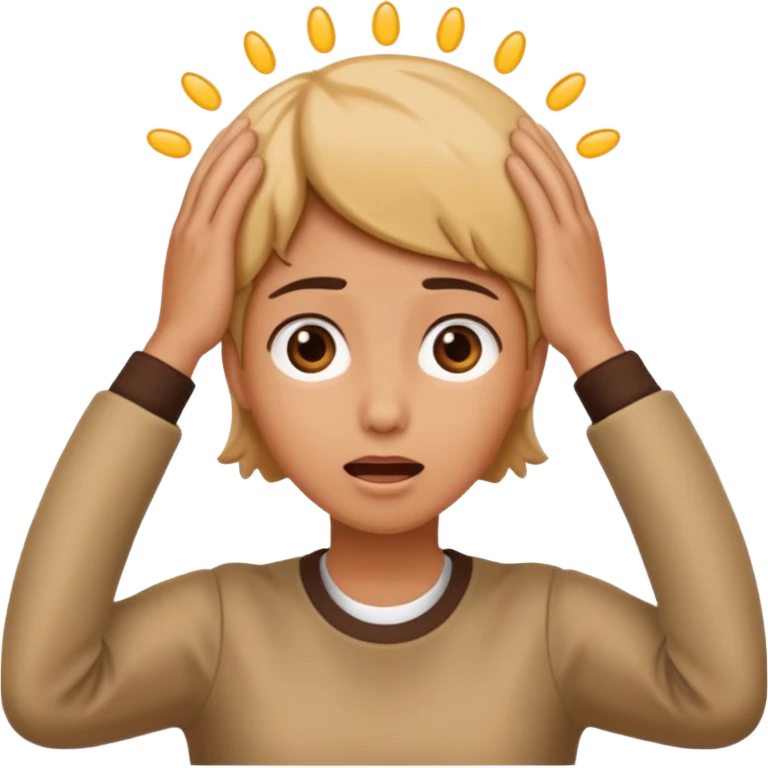hands on head surprised emoji