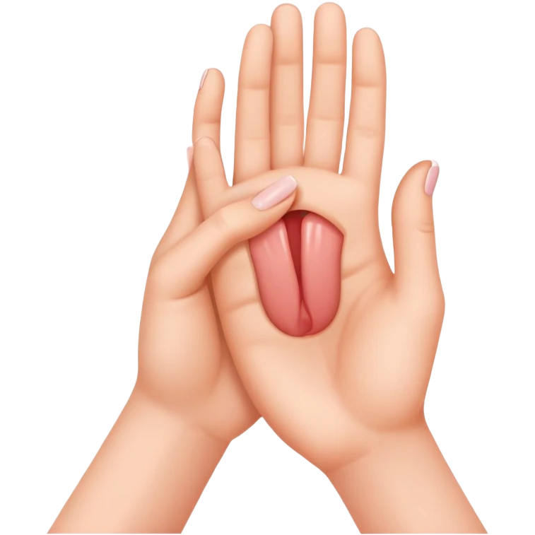 Fingering vagina emoji