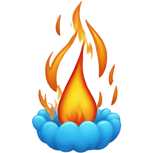 Fire and Water emoji  emoji