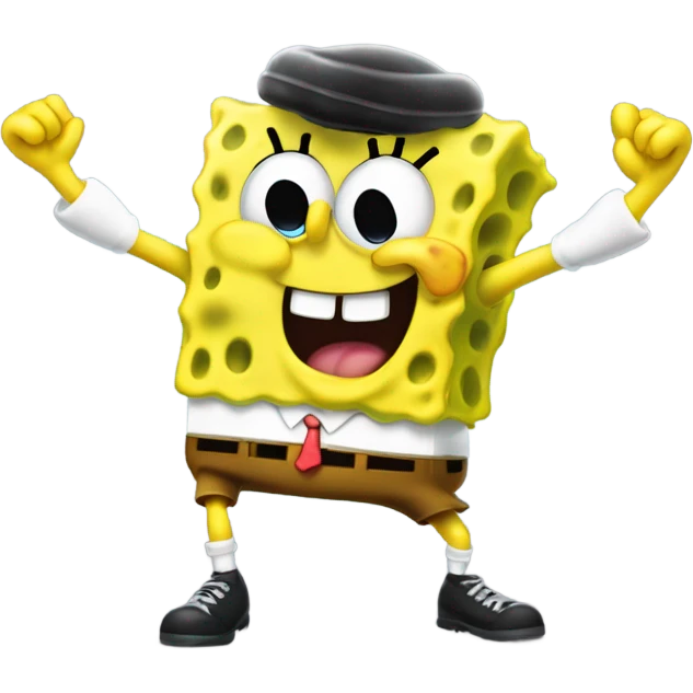 spongebob twerking emoji