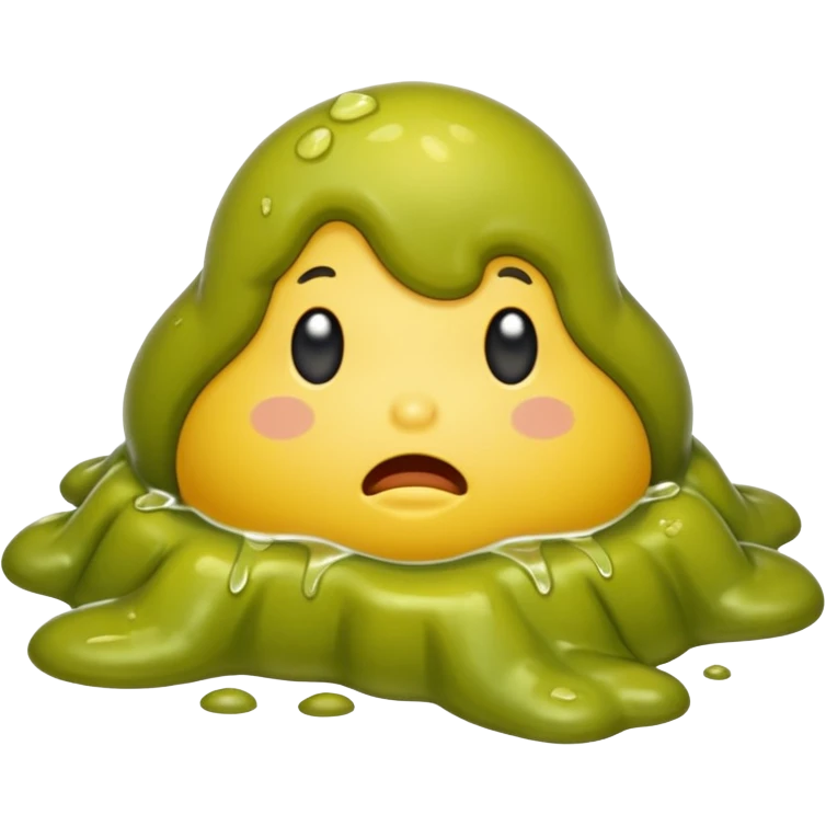 nasty, disgusting vomit  emoji