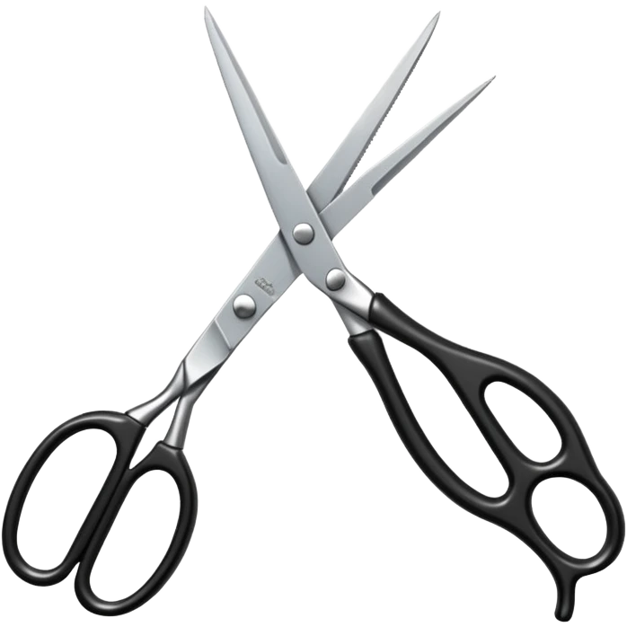  hairdressing scissors emoji