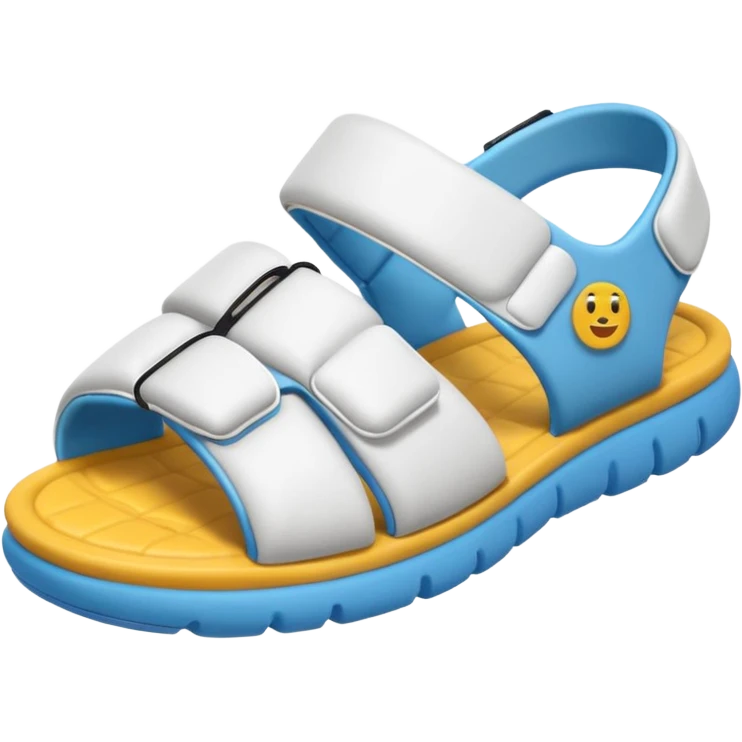 puffer summer shoes emoji