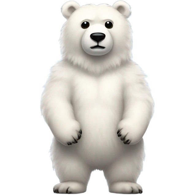 white bear emoji