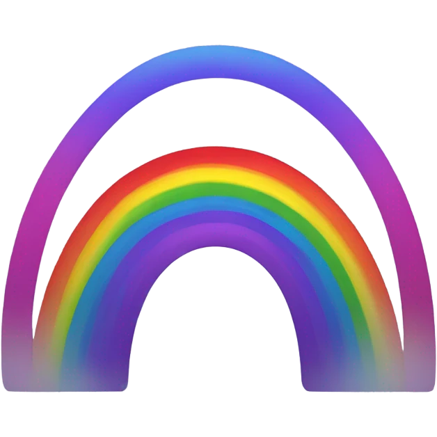 Rainbow emoji