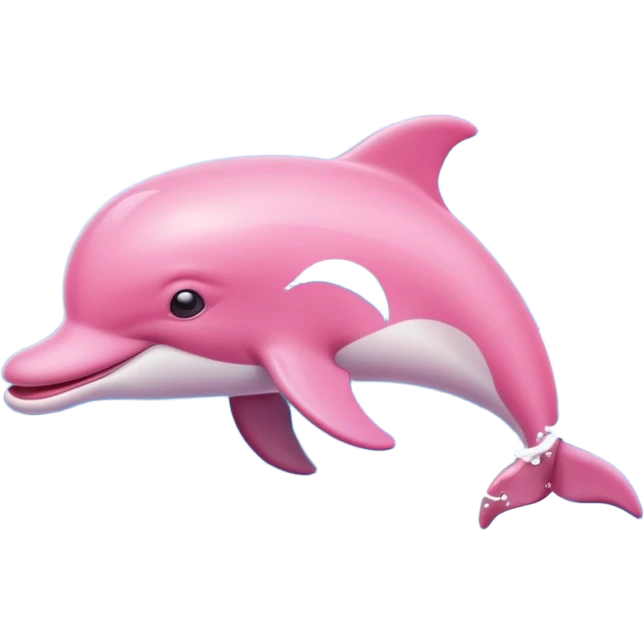 Pink dolphin  emoji