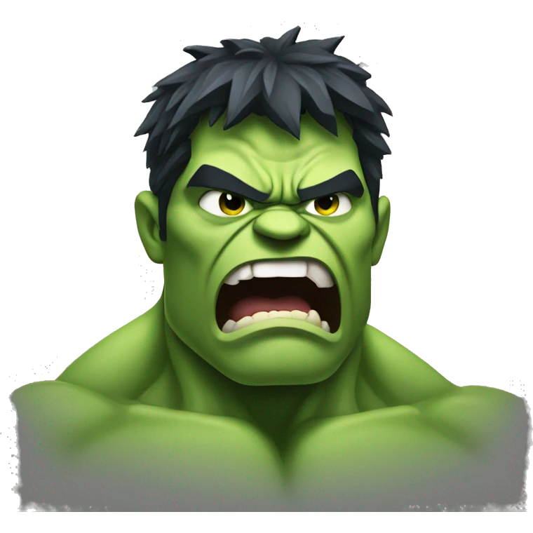 angry hulk emoji