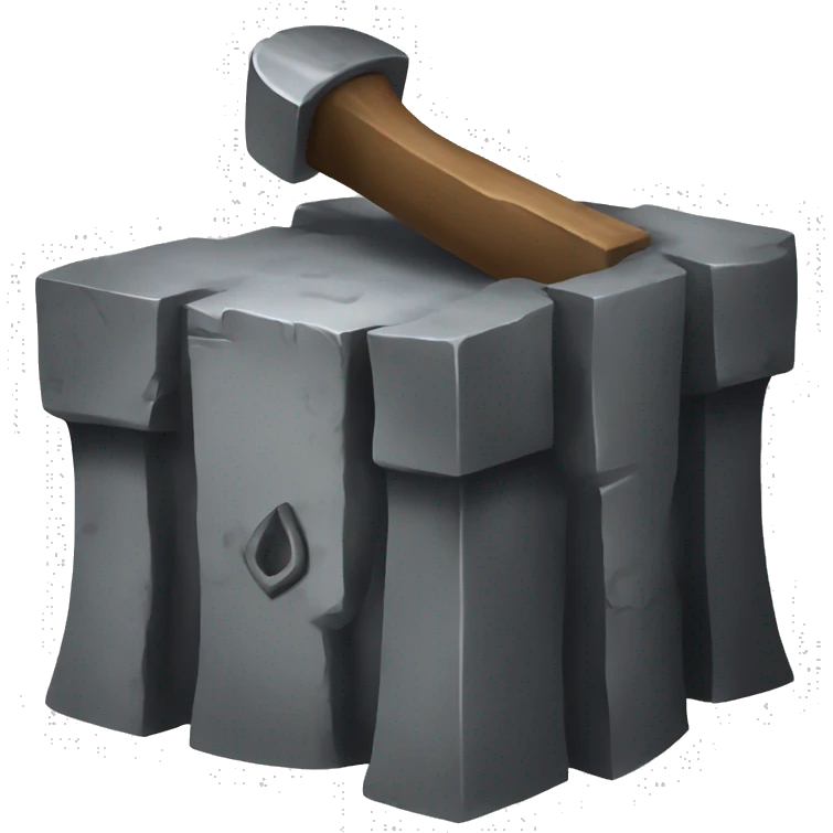 Medieval Anvil emoji