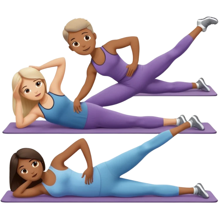 pilates group emoji