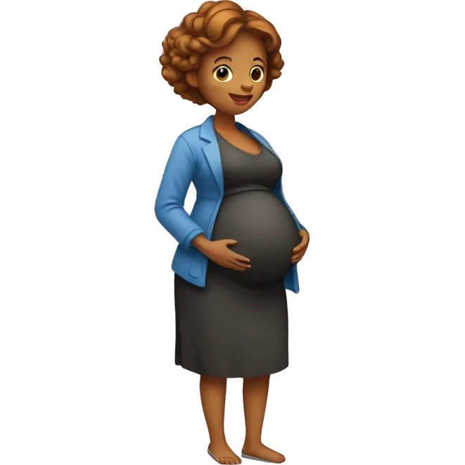 Femme enceinte emoji