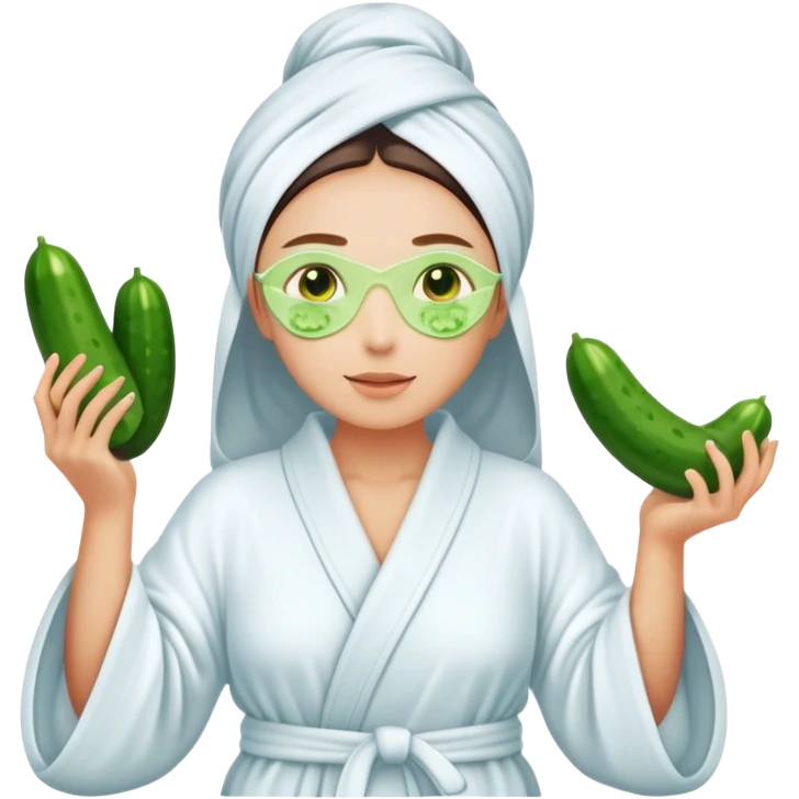 Self care spa emoji