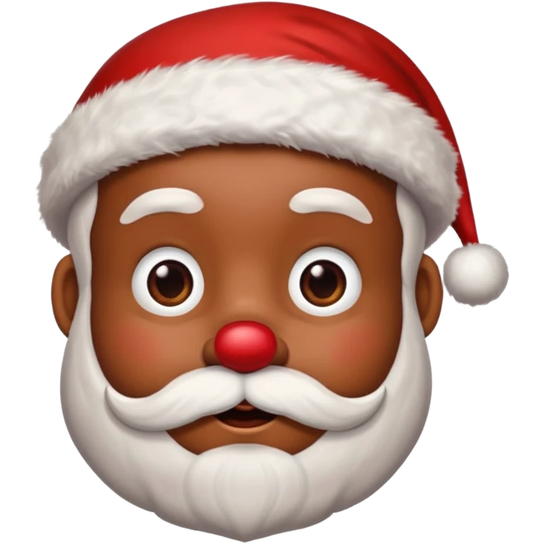 santa Rudolph emoji