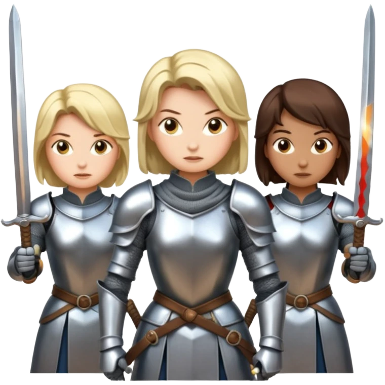 women knights emoji