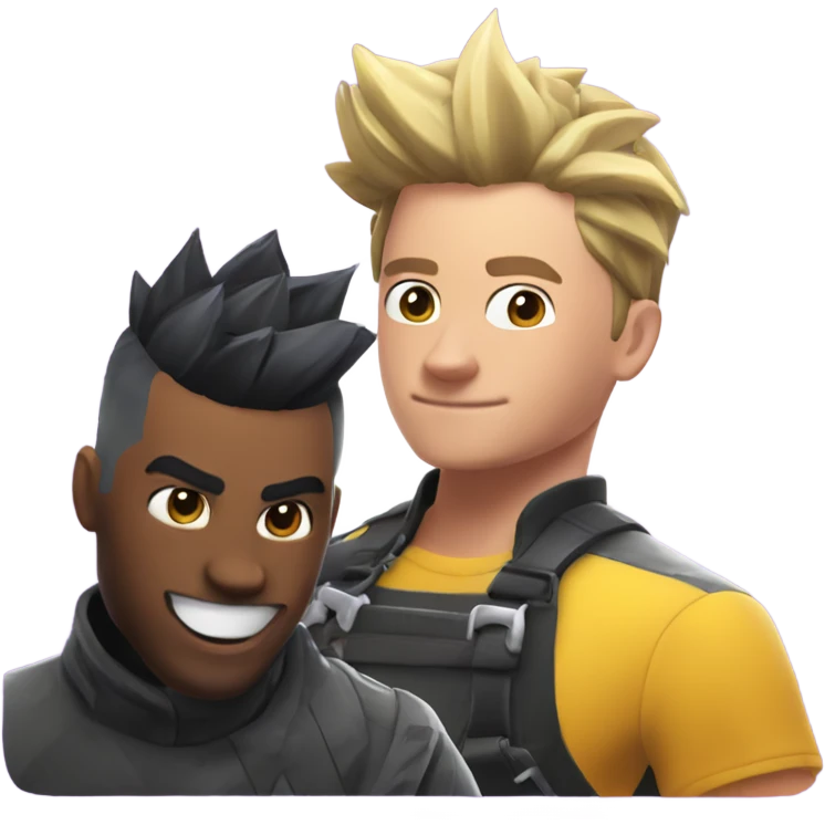The popular Fortnite YouTuber ninja getting a haircut  emoji