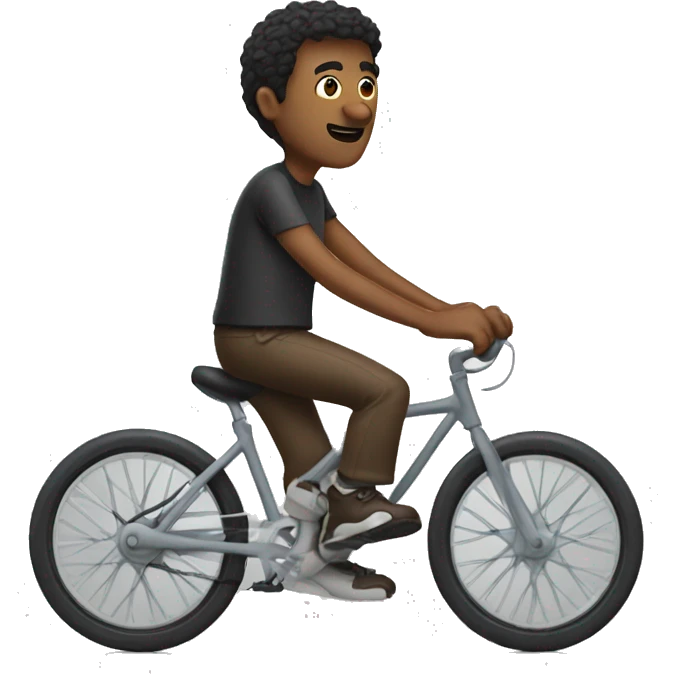 Jeff bone riding a bike emoji