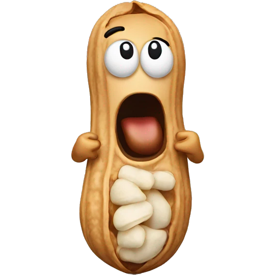 Peanut blowing a kiss emoji