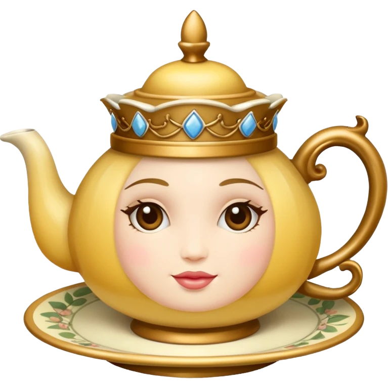  Princess antique tea  emoji